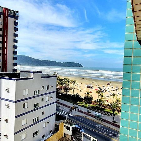Apartamento Kit Praia Grande Na Guilhermina Frente Mar Leilighet Eksteriør bilde