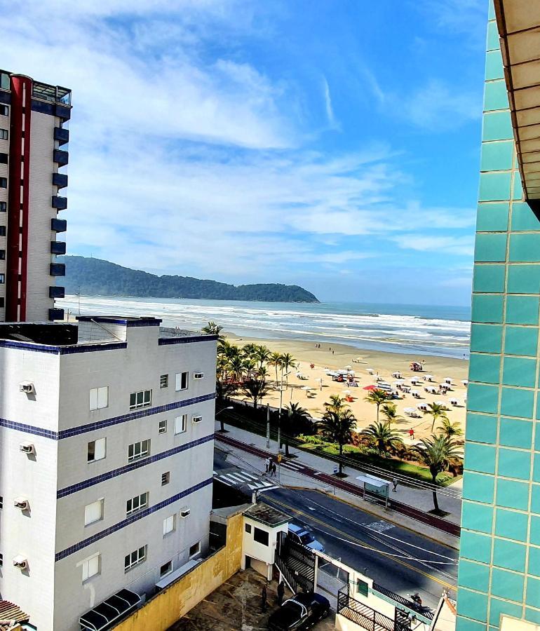 Apartamento Kit Praia Grande Na Guilhermina Frente Mar Leilighet Eksteriør bilde