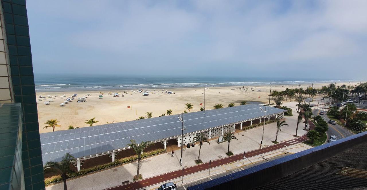 Apartamento Kit Praia Grande Na Guilhermina Frente Mar Leilighet Eksteriør bilde