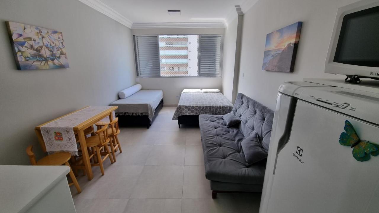 Apartamento Kit Praia Grande Na Guilhermina Frente Mar Leilighet Eksteriør bilde