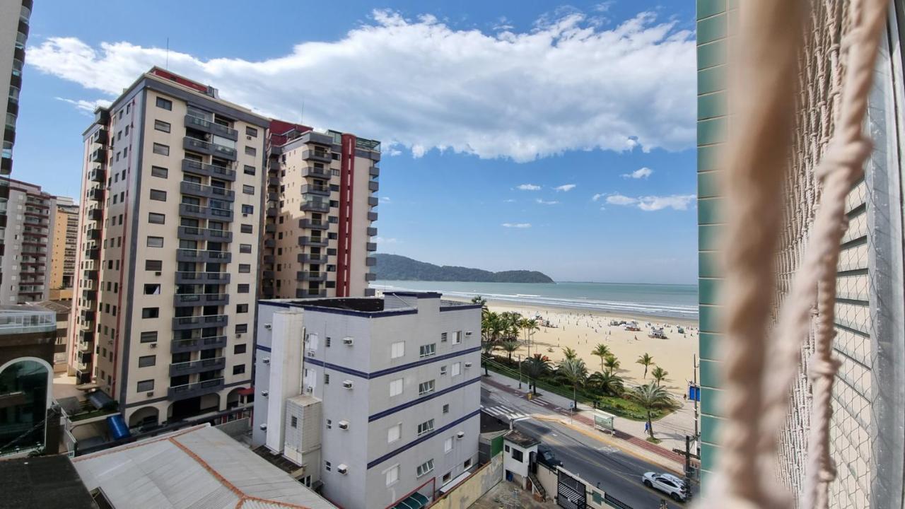 Apartamento Kit Praia Grande Na Guilhermina Frente Mar Leilighet Eksteriør bilde