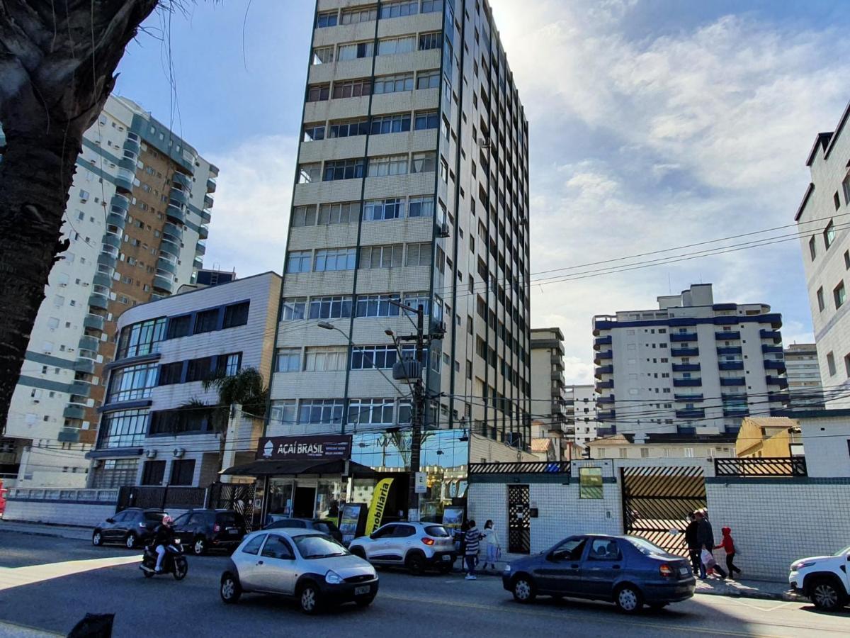 Apartamento Kit Praia Grande Na Guilhermina Frente Mar Leilighet Eksteriør bilde