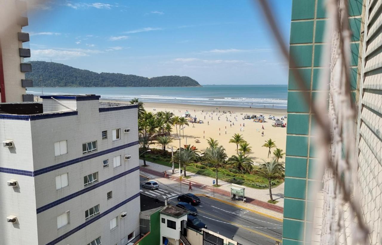 Apartamento Kit Praia Grande Na Guilhermina Frente Mar Leilighet Eksteriør bilde