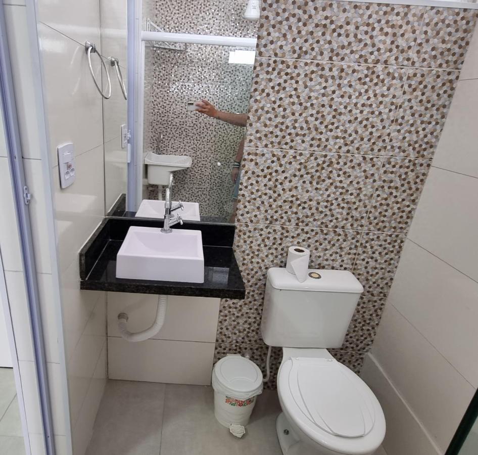 Apartamento Kit Praia Grande Na Guilhermina Frente Mar Leilighet Eksteriør bilde