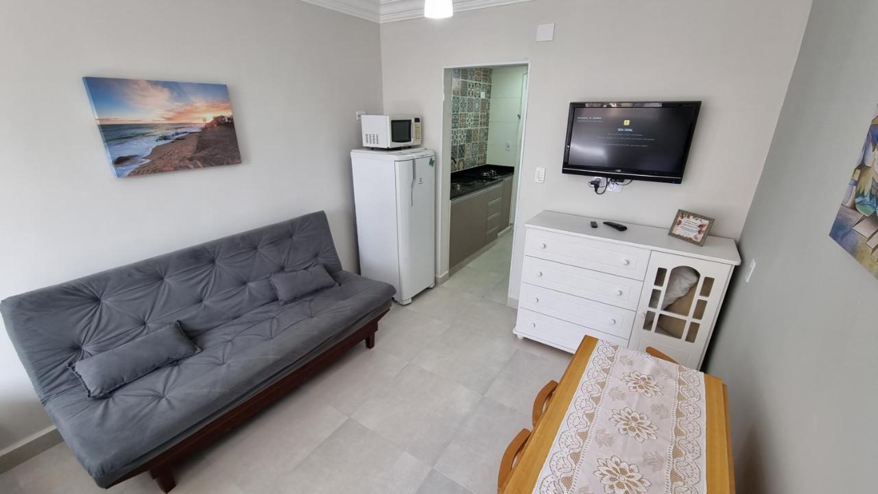 Apartamento Kit Praia Grande Na Guilhermina Frente Mar Leilighet Eksteriør bilde