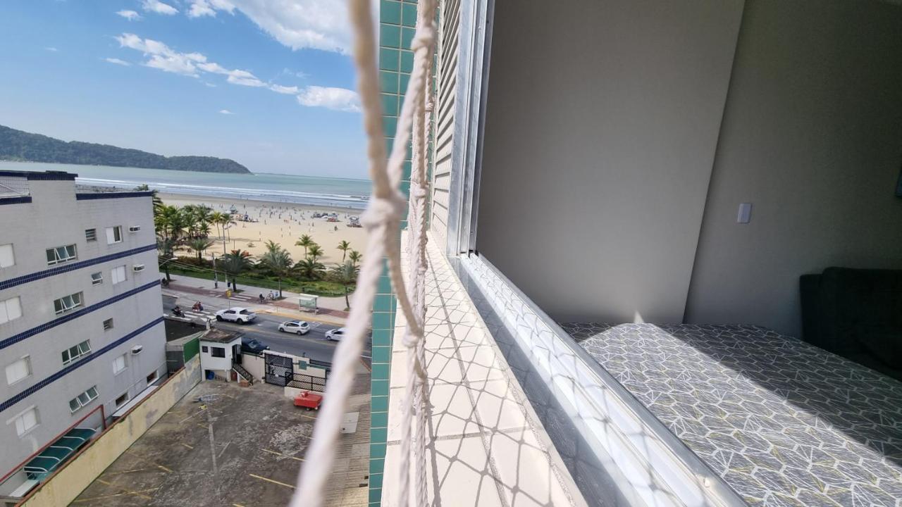Apartamento Kit Praia Grande Na Guilhermina Frente Mar Leilighet Eksteriør bilde