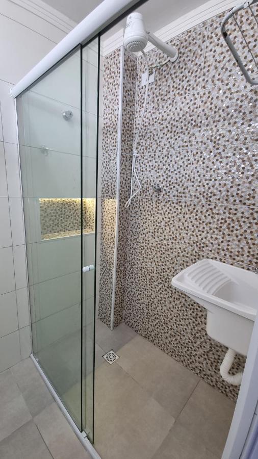 Apartamento Kit Praia Grande Na Guilhermina Frente Mar Leilighet Eksteriør bilde